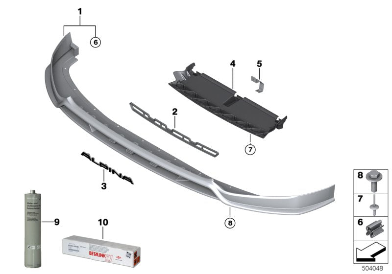 Genuine BMW 51117997336 Label Alpina (Inc. Alpina B7) | ML Performance EU EU Car Parts