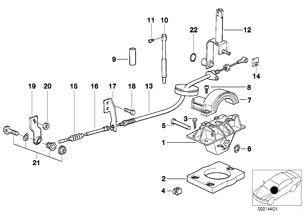 Genuine BMW 25161219179 E36 E32 E34 Supporting Bracket (Inc. 318i, 320i & 518i) | ML Performance EU EU Car Parts