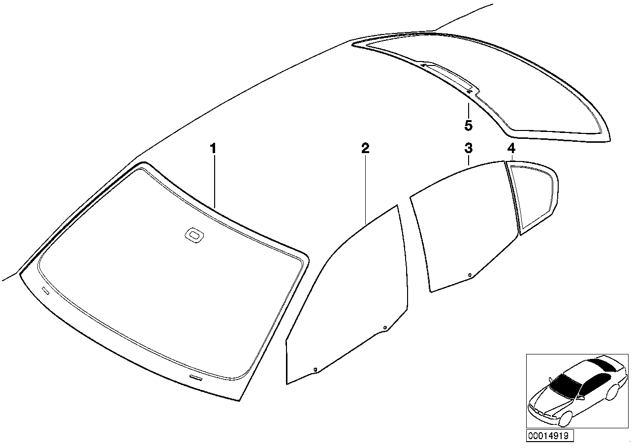 Genuine BMW 51318196162 E46 Covering Upper (Inc. 330xi, 330xd & 320d)