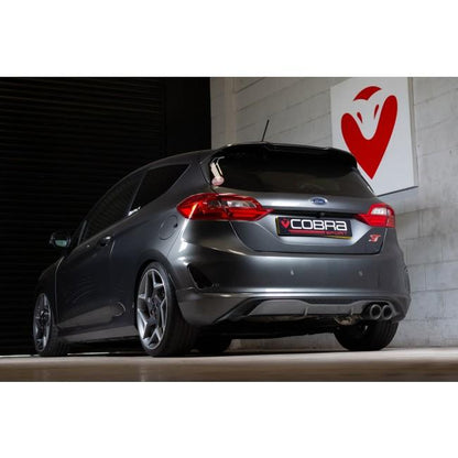 [TO BE DELETED] Cobra Exhaust Ford Fiesta (Mk8.5) (2022-23) ST Turbo Back (Valved) Performance Exhaust