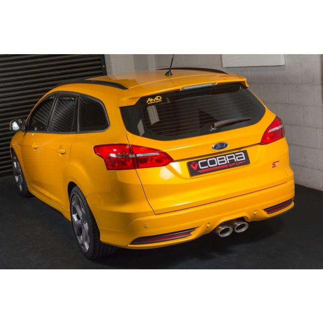 Cobra Exhaust Ford Focus ST Estate (Mk3) (Wagon) Venom Box Delete Race Cat Back Performance Exhaust