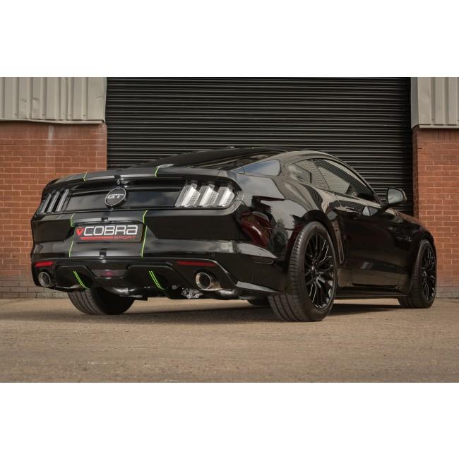 [TO BE DELETED] Cobra Exhaust Ford Mustang 2.3 EcoBoost Fastback (2018+) 2.5" Venom Box Delete Axle Back Performance Exhaust