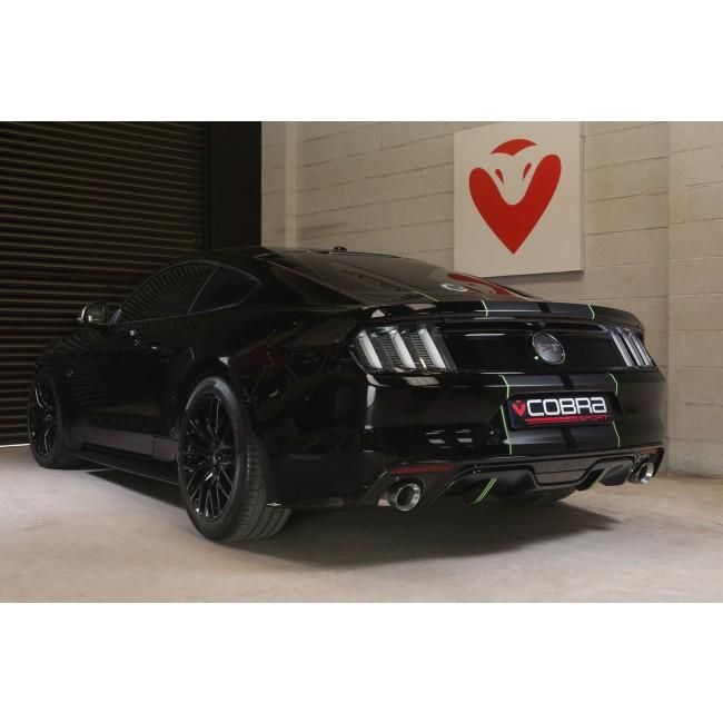 [TO BE DELETED] Cobra Exhaust Ford Mustang 2.3 EcoBoost Fastback (2018+) 2.5" Venom Box Delete Axle Back Performance Exhaust