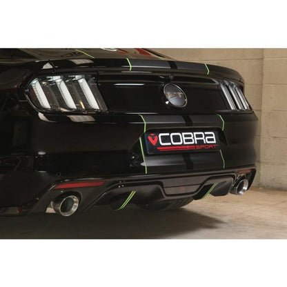 [TO BE DELETED] Cobra Exhaust Ford Mustang 2.3 EcoBoost Fastback (2018+) 2.5" Venom Box Delete Axle Back Performance Exhaust