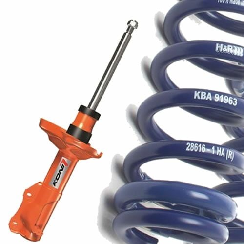 KONI 1120-0761 Suspension Kit, Coil Springs / Shock Absorbers Suitable For Mercedes-Benz C-Class Saloon (W204) | ML Performance EU EU