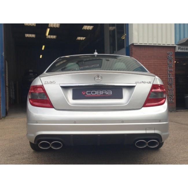 Cobra Exhaust Mercedes W204 C200/C220/C250 (Diesel) AMG Quad Performance Exhaust