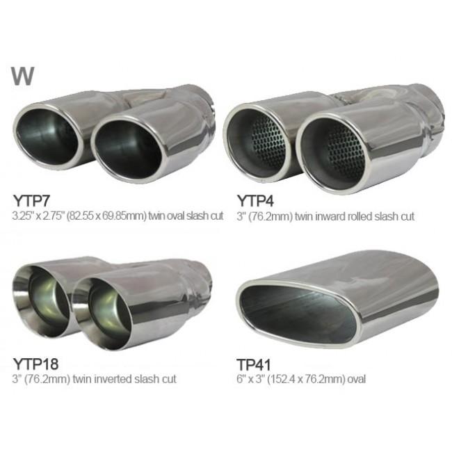 Cobra Exhaust Audi A3 (8P) 2.0 TDI 140PS (2WD) (3 Door) Twin Tip Cat Back Performance Exhaust