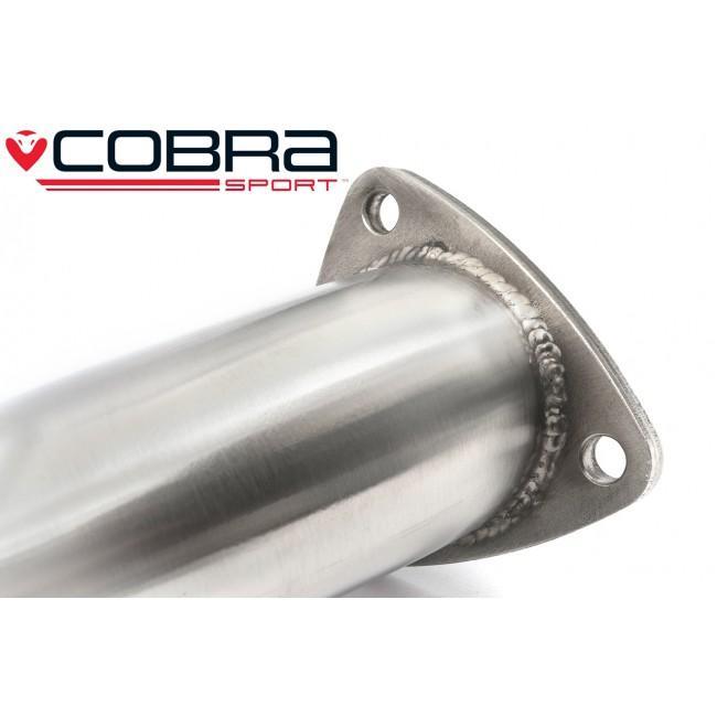 [TO BE DELETED] Cobra Exhaust Vauxhall Corsa D VXR Nurburgring (07-09) Secondary Sports Cat / De-Cat Front Pipe Performance Exhaust